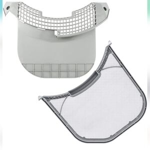 2pcs MCK49049101 Dryer Lint Filter Screen Housing Guide Cover